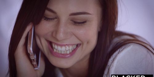 BLACKED - Beautiful Student Aidra Fox Takes Two BBCs